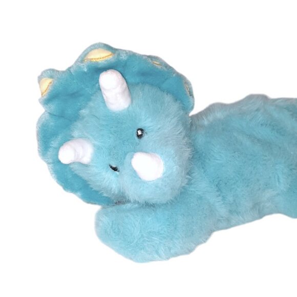 2018 Little Miracles Triceratops Dinosaur Lovey Costco Plush Stuffed Toy 12" - Picture 4 of 5